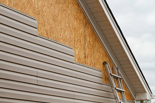 Professional Emergency Siding Repair technician working in Chapin, SC